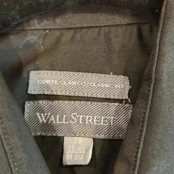 Wall Street Classic Fit Button Down Shirt - Picture 9 of 9